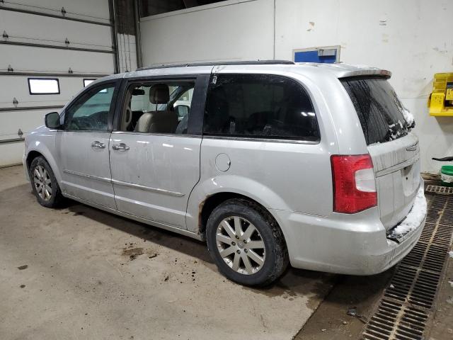 2A4RR8DG4BR758851 - 2011 CHRYSLER TOWN & COU TOURING L SILVER photo 2