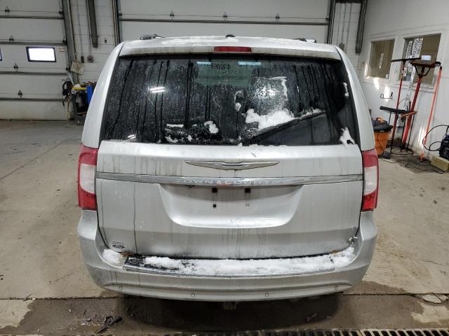 2A4RR8DG4BR758851 - 2011 CHRYSLER TOWN & COU TOURING L SILVER photo 6