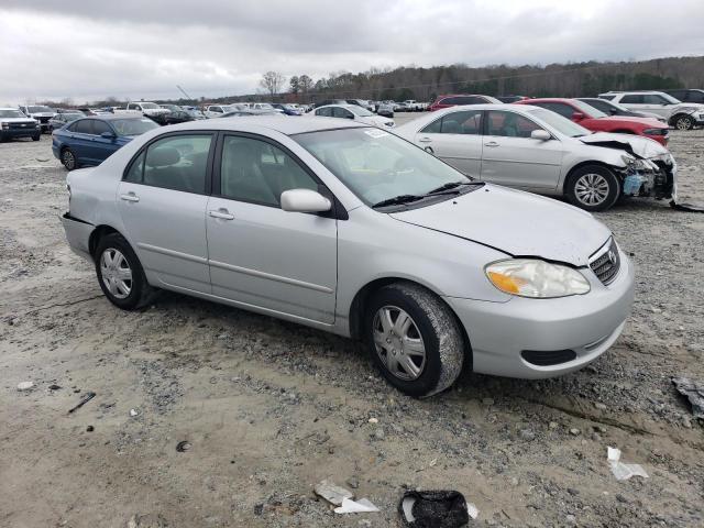 2T1BR32E58C869428 - 2008 TOYOTA COROLLA CE SILVER photo 4