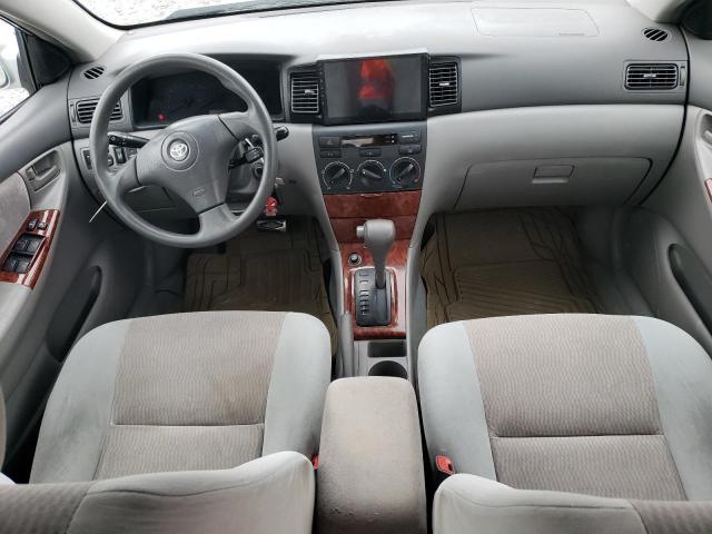 2T1BR32E58C869428 - 2008 TOYOTA COROLLA CE SILVER photo 8