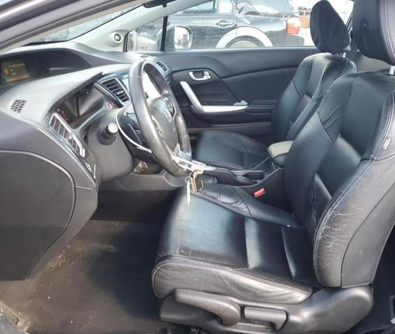 2HGFG3B05FH527090 - 2015 HONDA CIVIC EXL GRAY photo 7