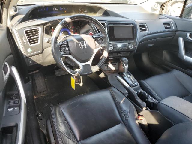 2HGFG3B05FH527090 - 2015 HONDA CIVIC EXL GRAY photo 8