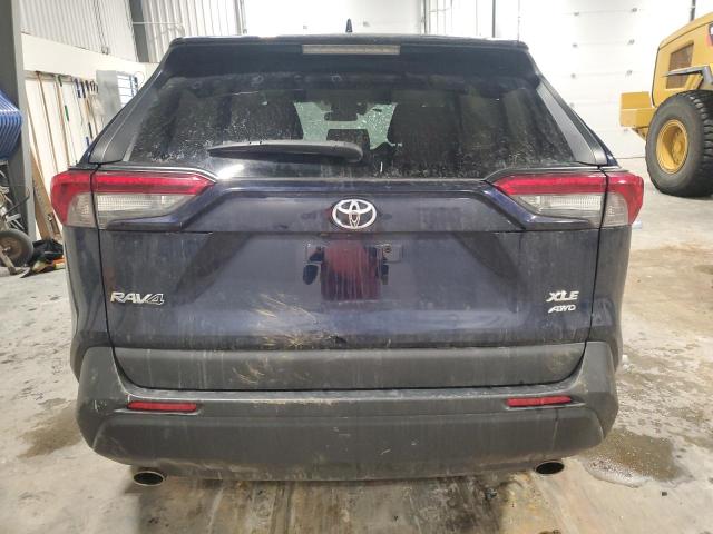 2T3R1RFV5KW061774 - 2019 TOYOTA RAV4 XLE Көк фото 6
