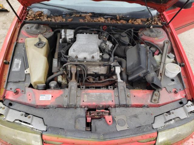 2G1WN14T2M9108582 - 1991 CHEVROLET LUMINA EURO RED photo 11