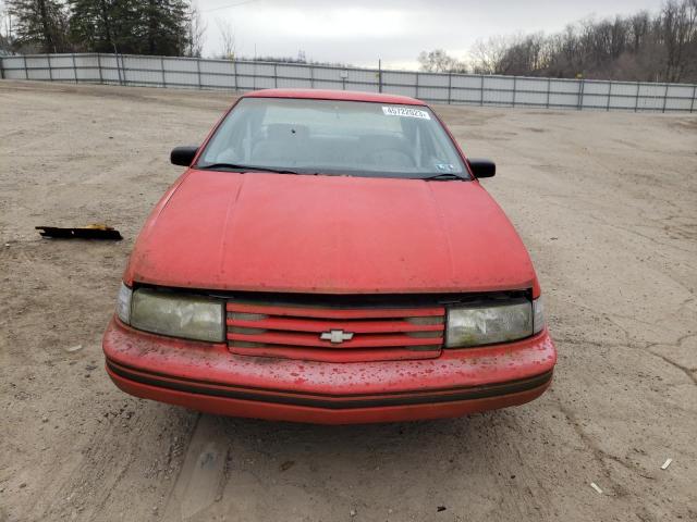 2G1WN14T2M9108582 - 1991 CHEVROLET LUMINA EURO RED photo 5