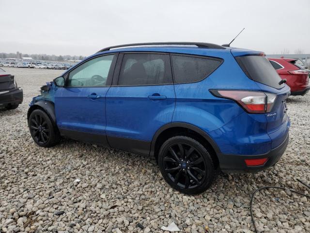 1FMCU9G9XHUD09890 - 2017 FORD ESCAPE SE BLUE photo 2