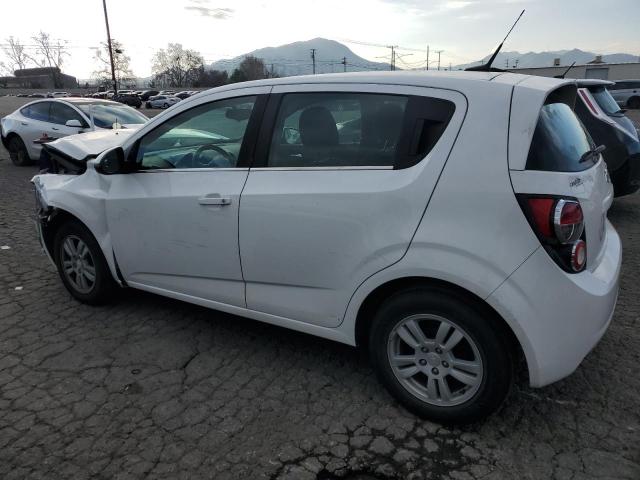 1G1JC6SB7E4244251 - 2014 CHEVROLET SONIC LT WHITE photo 2