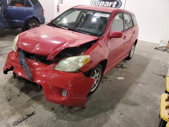 2T1KR32E26C571500 - 2006 TOYOTA COROLLA MA XR RED photo 1