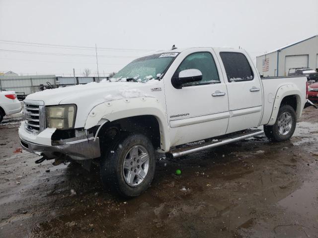 3GTP2WE79DG358734 - 2013 GMC SIERRA K1500 SLT WHITE photo 1