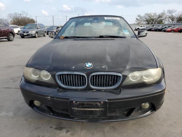 WBABW53444PL44637 - 2004 BMW 330 CI BLACK photo 5