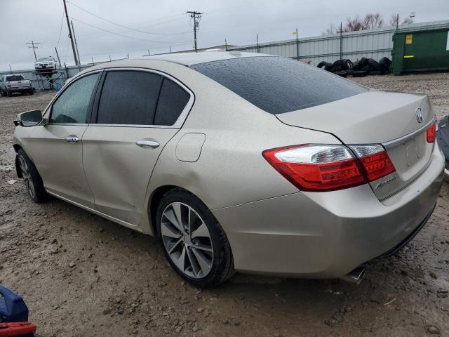 1HGCR3F84FA027966 - 2015 HONDA ACCORD EXL TAN photo 2