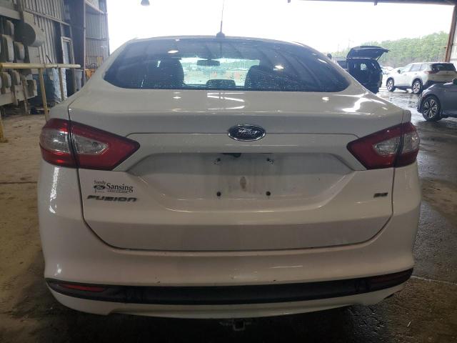 3FA6P0H79GR358947 - 2016 FORD FUSION SE WHITE photo 6