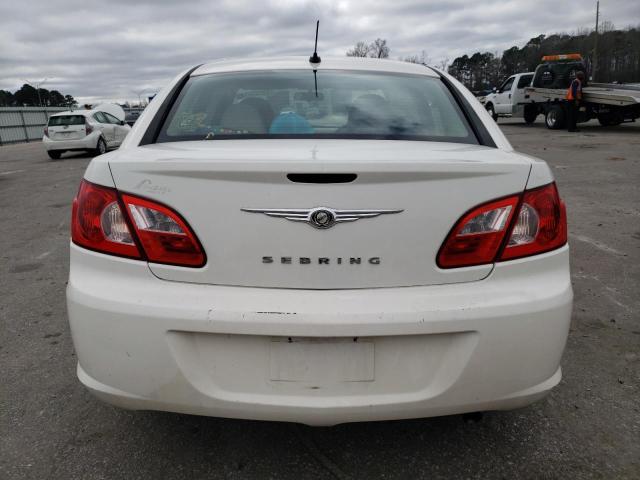 1C3LC46J88N233381 - 2008 CHRYSLER SEBRING LX WHITE photo 6