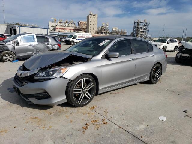 1HGCR2F16HA294459 - 2017 HONDA ACCORD SPORT SPECIAL EDITION SILVER photo 1