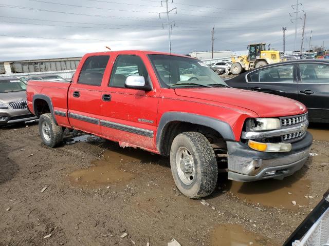 1GCGC13U71F180649 - 2001 CHEVROLET SILVERADO C1500 HEAVY DUTY RED photo 4