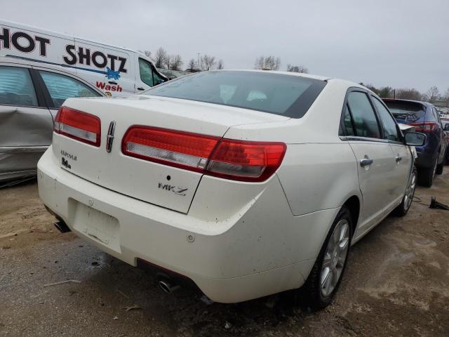 3LNHL2GC3CR803102 - 2012 LINCOLN MKZ WHITE photo 3