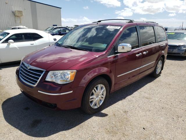 2A8HR64X48R713643 - 2008 CHRYSLER TOWN & COU LIMITED MAROON photo 1