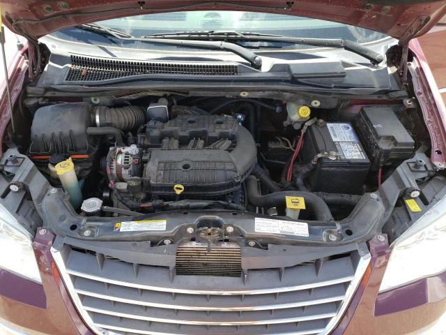 2A8HR64X48R713643 - 2008 CHRYSLER TOWN & COU LIMITED MAROON photo 12