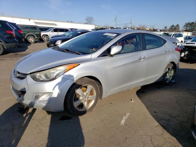 KMHDH4AE1DU816978 - 2013 HYUNDAI ELANTRA GLS SILVER photo 1