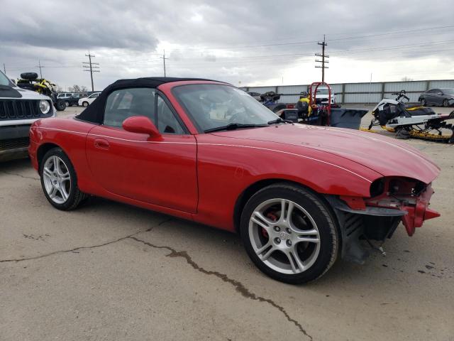 JM1NB353240400507 - 2004 MAZDA MX-5 MIATA BASE RED photo 4