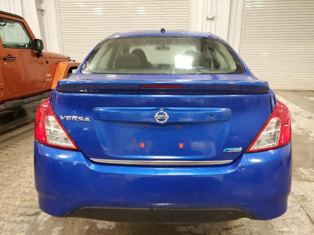 3N1CN7AP0FL888444 - 2015 NISSAN VERSA S BLUE photo 6