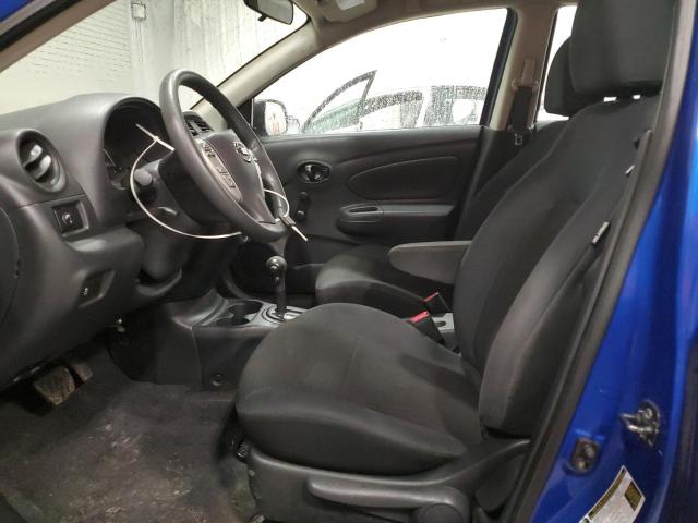 3N1CN7AP0FL888444 - 2015 NISSAN VERSA S BLUE photo 7