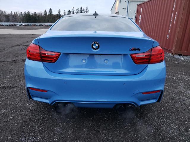 WBS3R9C55GK708640 - 2016 BMW M4 BLUE photo 6