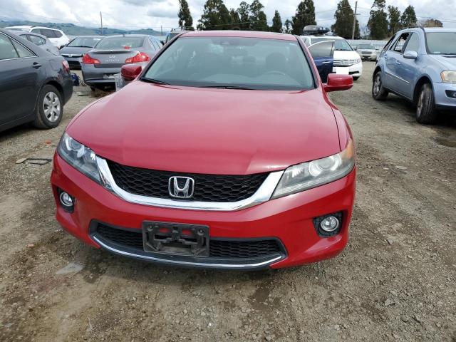 1HGCT2B82EA009238 - 2014 HONDA ACCORD EXL RED photo 5