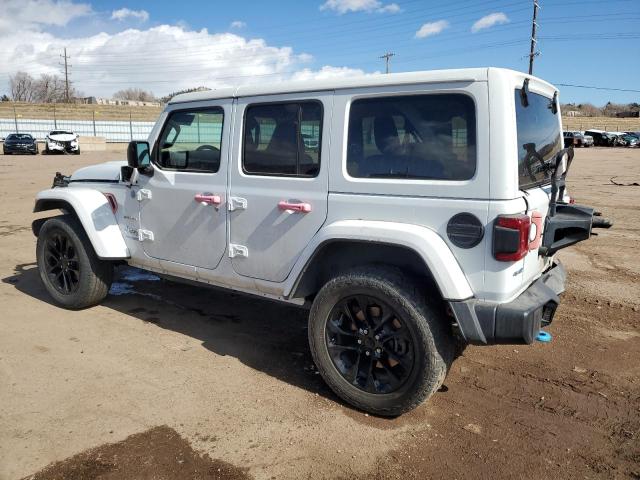 1C4JJXP63MW782205 - 2021 JEEP WRANGLER U SAHARA 4XE WHITE photo 2