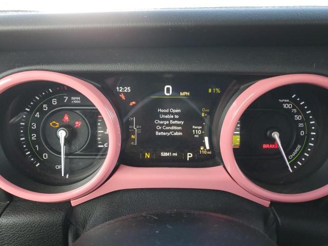 1C4JJXP63MW782205 - 2021 JEEP WRANGLER U SAHARA 4XE WHITE photo 9