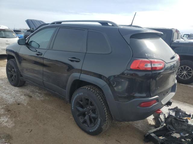 1C4PJMBX9JD517630 - 2018 JEEP CHEROKEE TRAILHAWK BLACK photo 2