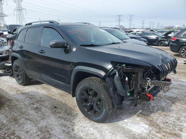 1C4PJMBX9JD517630 - 2018 JEEP CHEROKEE TRAILHAWK BLACK photo 4