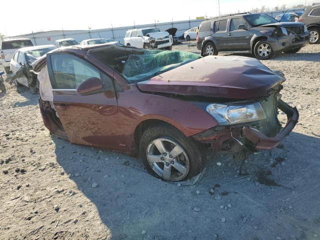 1G1PC5SB0F7291030 - 2015 CHEVROLET CRUZE LT MAROON photo 4