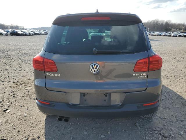 WVGBV3AX0EW015508 - 2014 VOLKSWAGEN TIGUAN S GRAY photo 6