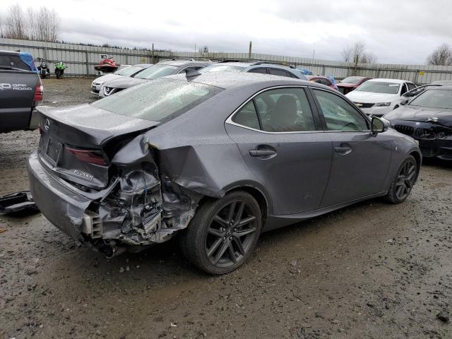 JTHBA1D2XG5005077 - 2016 LEXUS IS 200T GRAY photo 3