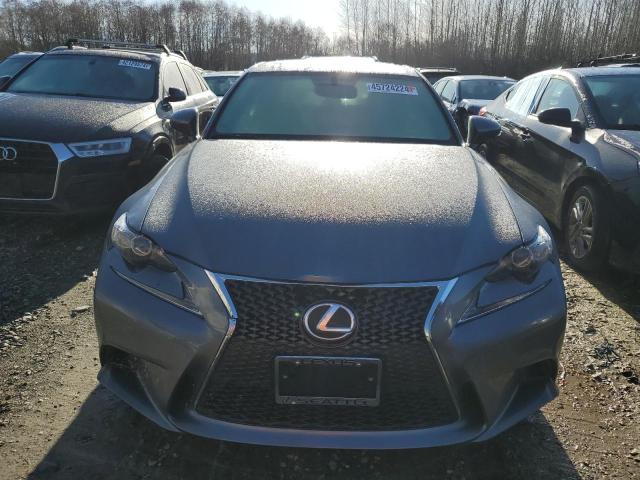 JTHBA1D2XG5005077 - 2016 LEXUS IS 200T GRAY photo 5