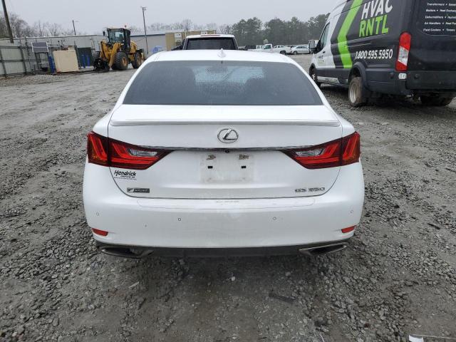 JTHBE1BL4FA003377 - 2015 LEXUS GS 350 WHITE photo 6