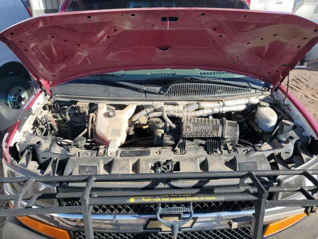 1GB9G5AG6A1140369 - 2010 CHEVROLET EXPRESS CU G4500 MAROON photo 12