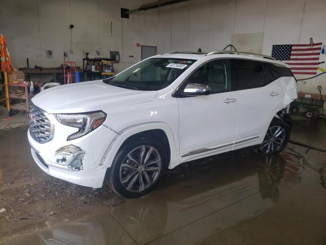 3GKALXEX8JL307841 - 2018 GMC TERRAIN DENALI WHITE photo 1