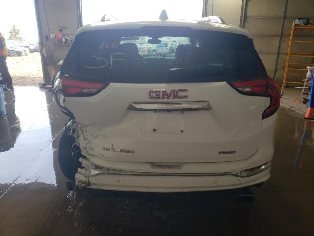 3GKALXEX8JL307841 - 2018 GMC TERRAIN DENALI WHITE photo 6