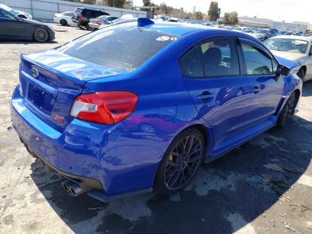 JF1VA2R67K9808131 - 2019 SUBARU WRX STI BLUE photo 3