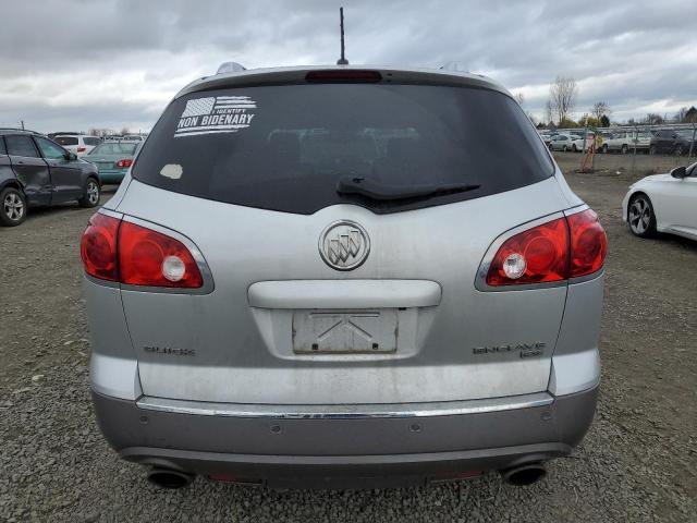 5GALVCED8AJ136210 - 2010 BUICK ENCLAVE CXL SILVER photo 6