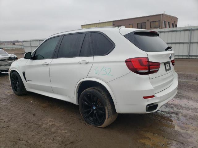 5UXKR2C55F0H38985 - 2015 BMW X5 SDRIVE35I WHITE photo 2