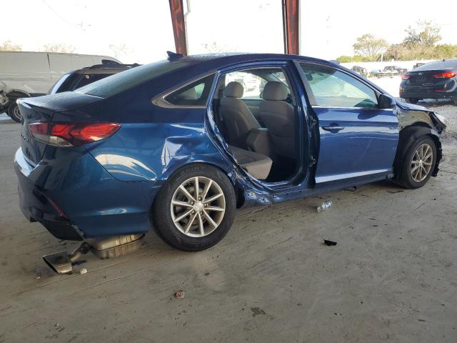 5NPE24AF8JH610873 - 2018 HYUNDAI SONATA SE BLUE photo 3