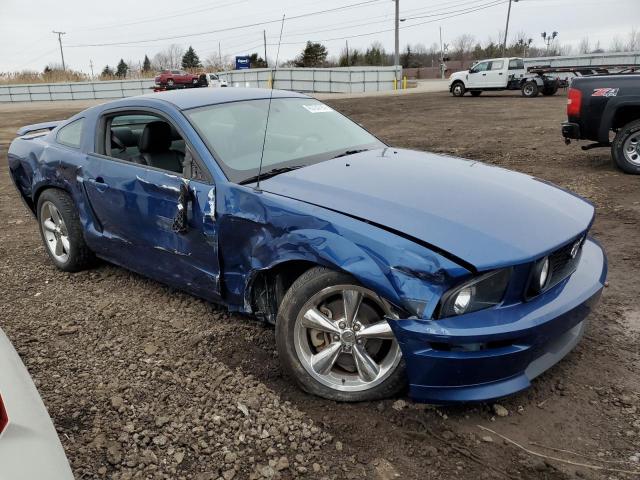 1ZVHT82H295113246 - 2009 FORD MUSTANG GT BLUE photo 4