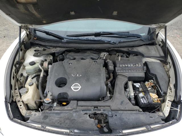 1N4AA5AP2AC868467 - 2010 NISSAN MAXIMA S WHITE photo 11