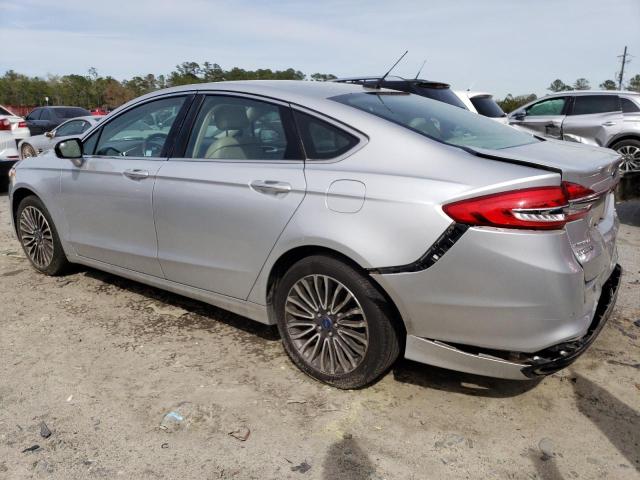 3FA6P0H98HR266554 - 2017 FORD FUSION SE SILVER photo 2