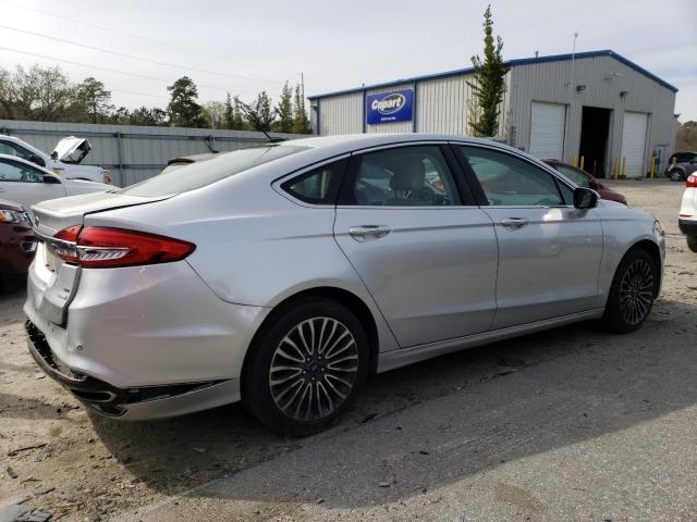 3FA6P0H98HR266554 - 2017 FORD FUSION SE SILVER photo 3