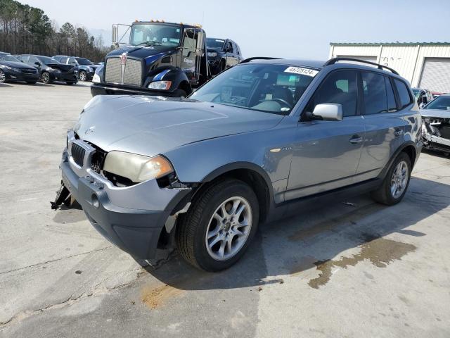 WBXPA73454WB26463 - 2004 BMW X3 2.5I SILVER photo 1