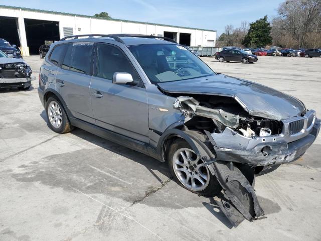 WBXPA73454WB26463 - 2004 BMW X3 2.5I SILVER photo 4